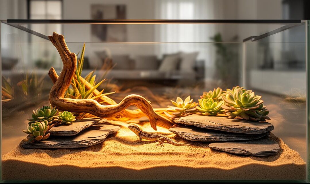 The Ultimate Guide on How to Choose and Set Up a Terrarium for Your Lizard with Bioactive Substrates